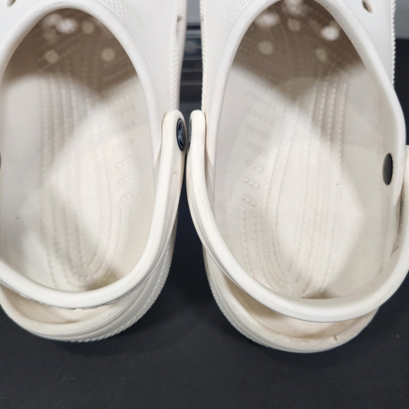 CROCS White Winter Rain Boots with Perforated Design - Picture 8 of 9